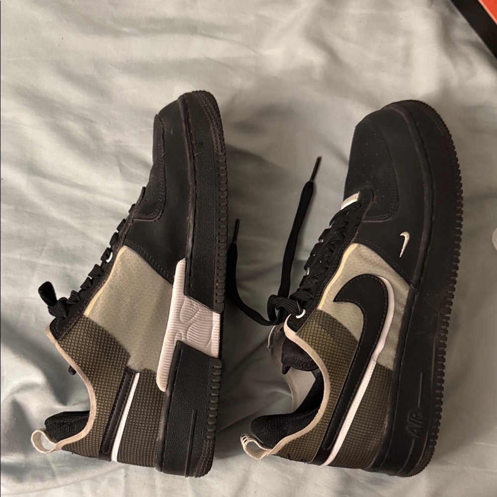 Stylish Black and Gray Sneakers